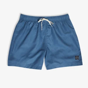 Beachshort solid blue