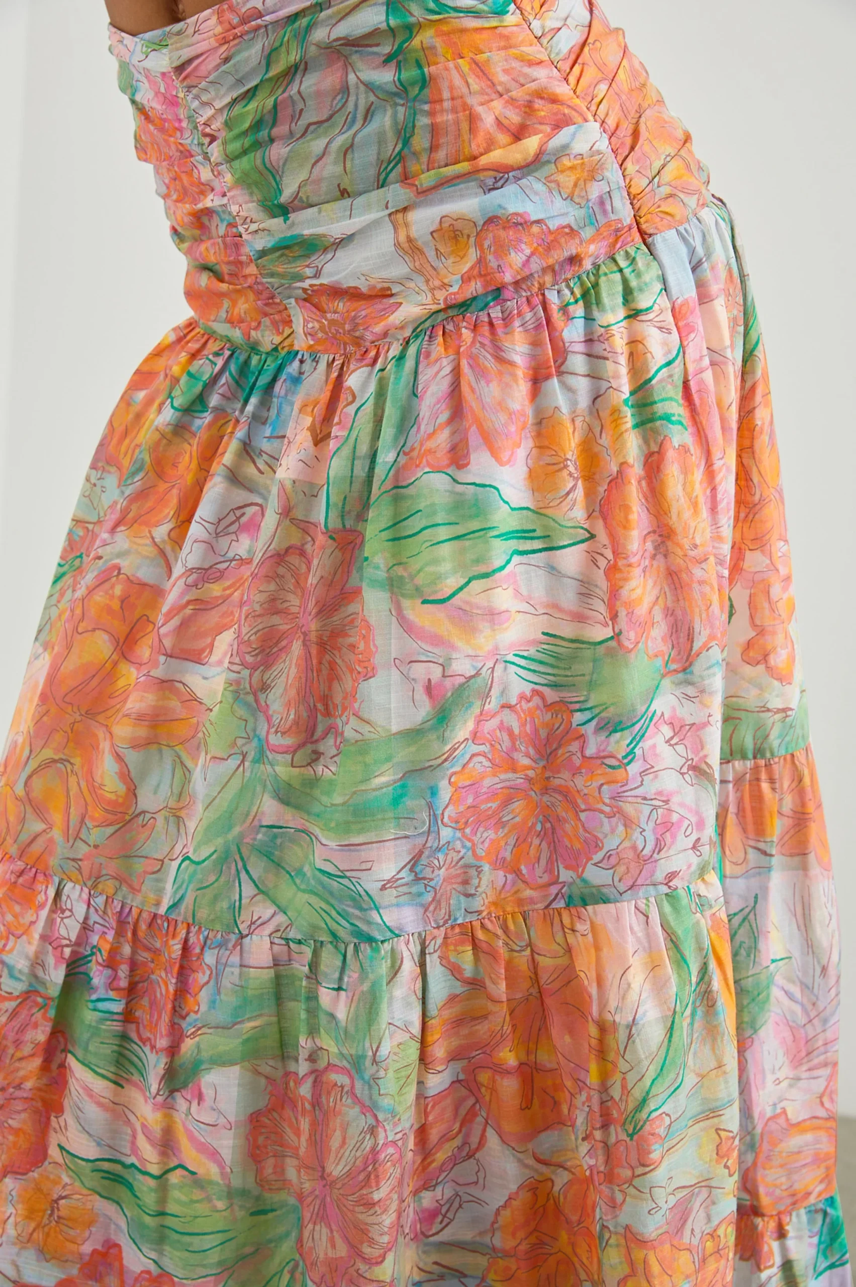 AGATHA SKIRT - TROPICS – Image 3