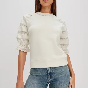 AGGY TOP - IVORY