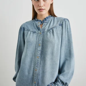 ALANNA SHIRT - ANTIQUE INDIGO