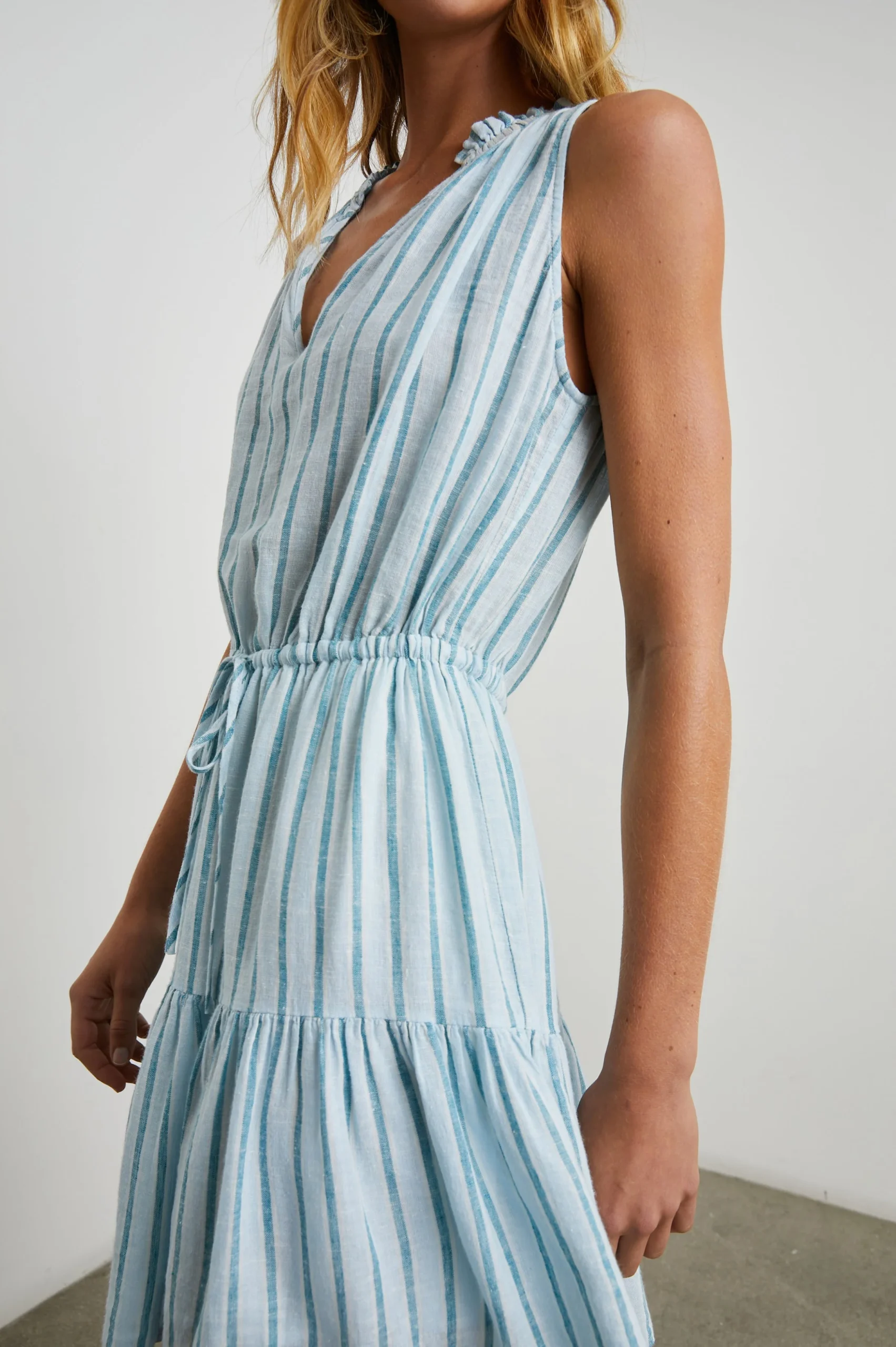 ALBANY DRESS - CAMBRIA STRIPE – Image 5