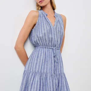 ALBANY DRESS - LAKE VIEW STRIPE
