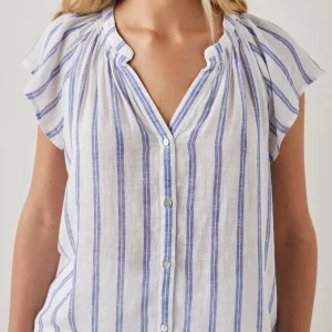 ALENA TOP - VILLA STRIPE