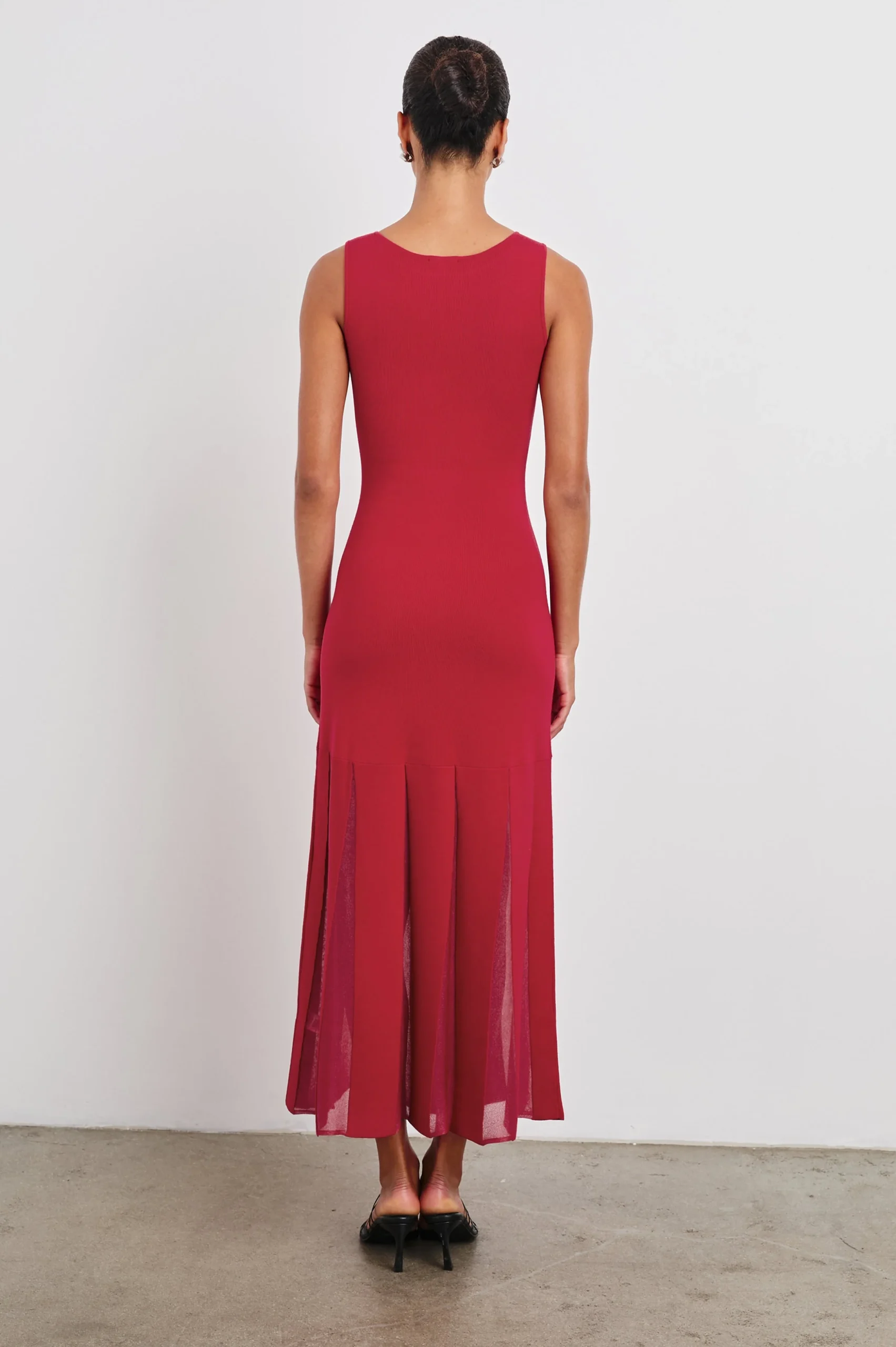 ALESSIA DRESS - SCARLET – Image 6