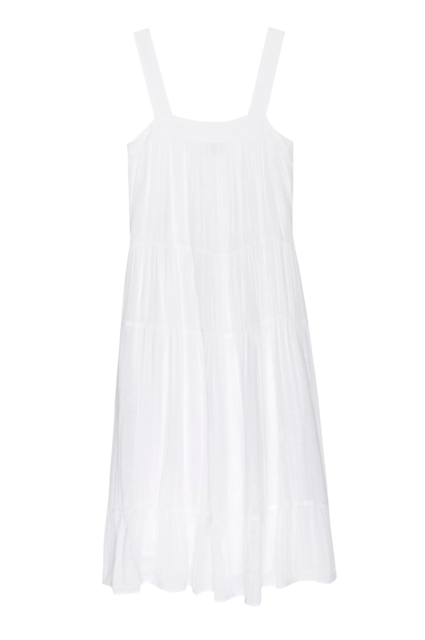 AMAYA DRESS - BRIGHT WHITE – Image 6