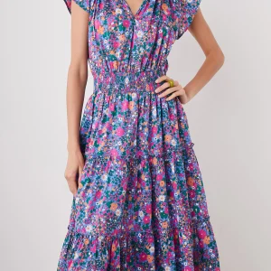 AMELLIA DRESS - LEILANI FLORAL