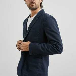 ANDRE JACKET - RUGGED NAVY TWILL
