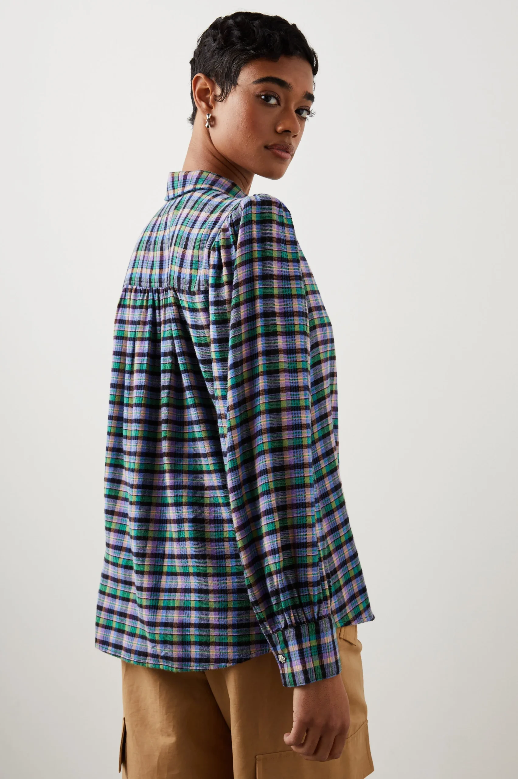 ANGELICA SHIRT - IRIS PEACH – Image 6