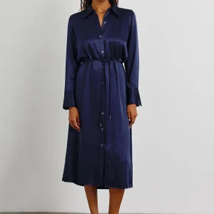 ANINA DRESS - NAVY