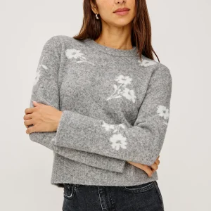 ANISE SWEATER - HEATHER FLORAL