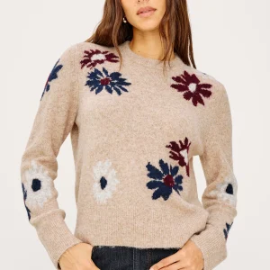 ANISE SWEATER - OAT DAISIES
