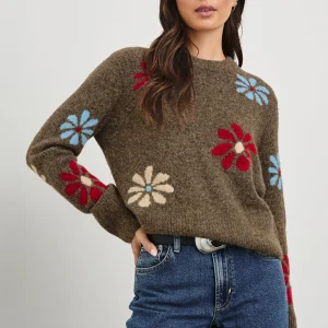 ANISE SWEATER - WINTER FLORAL