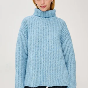 ANJA SWEATER - LIGHT BLUE