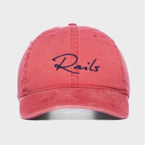 ANNIVERSARY BASEBALL CAP - WASHED RED