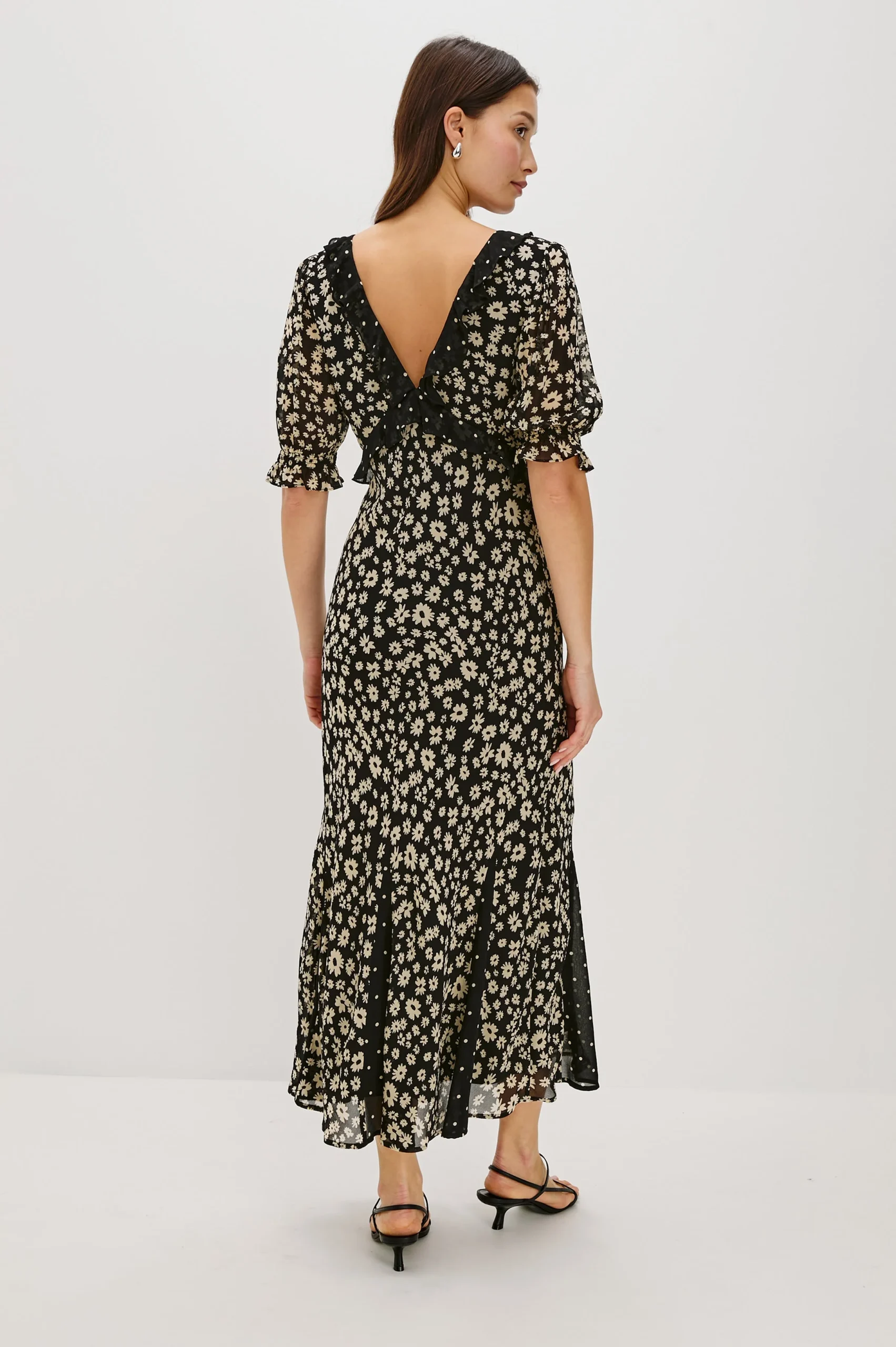 ANNMARIE DRESS - DAISY DOT COMBO – Image 6