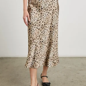 ANYA SKIRT - CHAMPAGNE LEOPARD