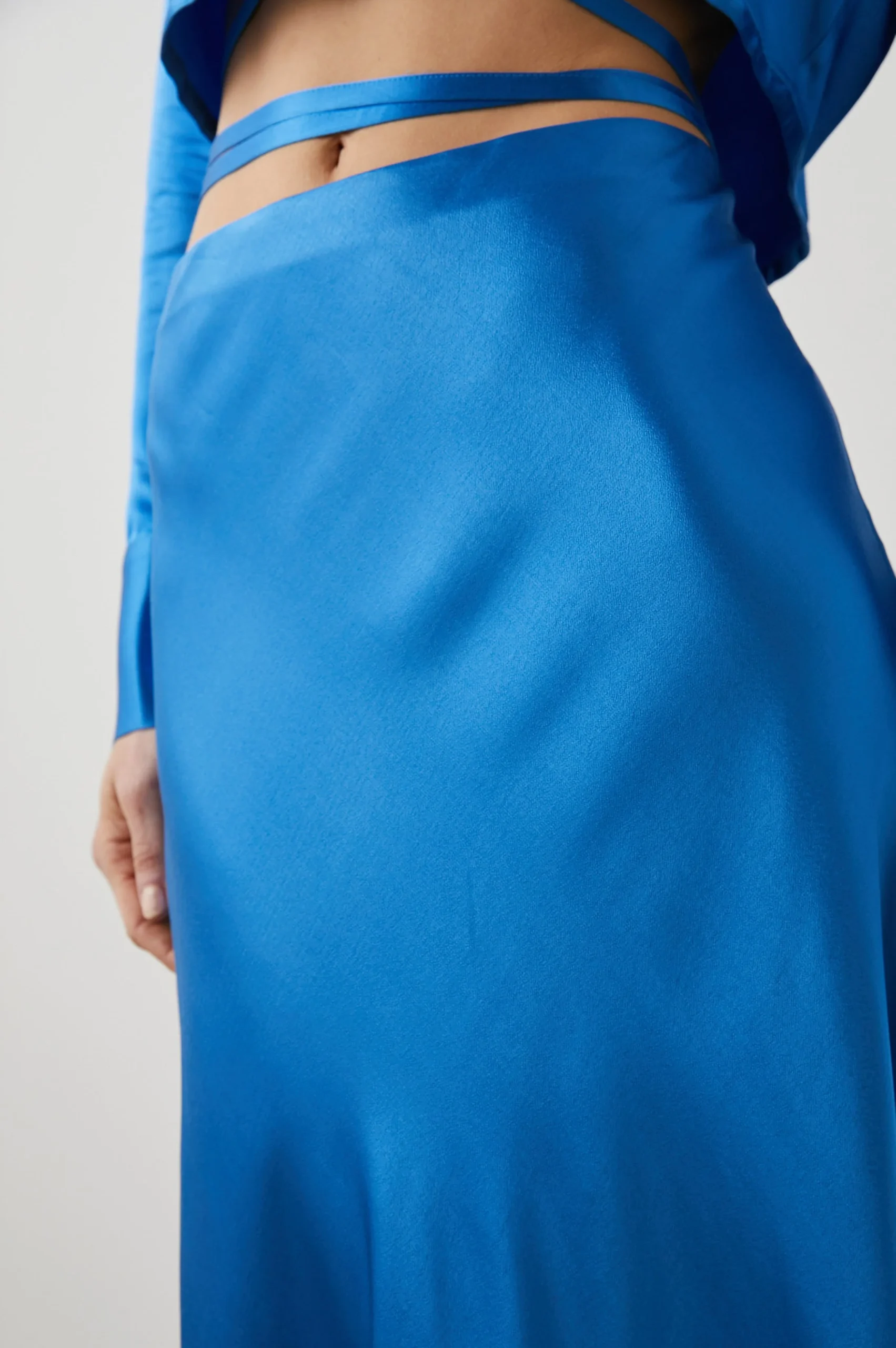 ANYA SKIRT - COBALT – Image 3