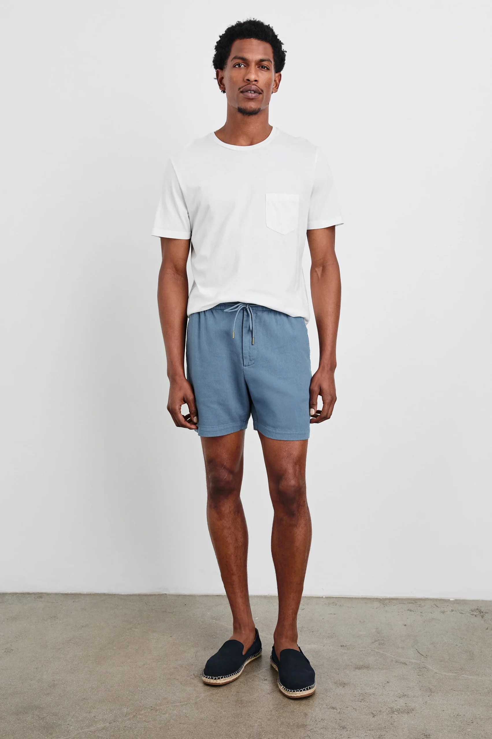 ARCHER 6" SHORT - WASHED BLUE – Image 4