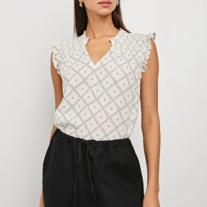 ARLENE TOP - IVORY ZANZIBAR