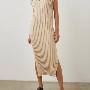 ASHLEY DRESS - FLAX