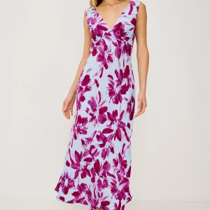 AUDRINA DRESS - BLUE LILY