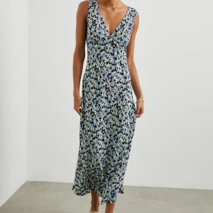 AUDRINA DRESS - MIDNIGHT MEADOW FLORAL