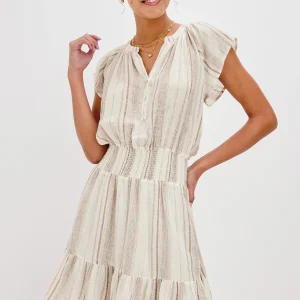 AUGUSTINE DRESS - REIMS STRIPE