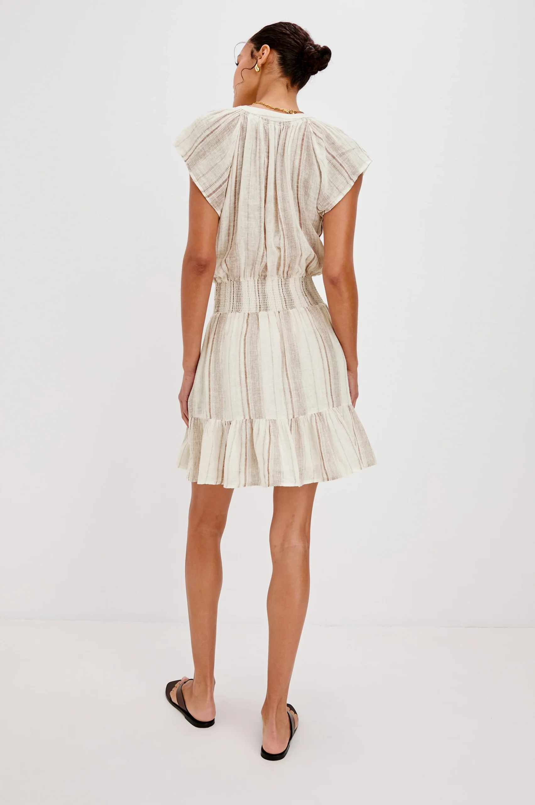 AUGUSTINE DRESS - REIMS STRIPE – Image 5