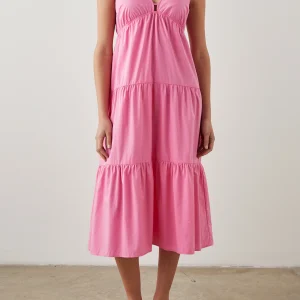 AVRIL DRESS - HOT PINK