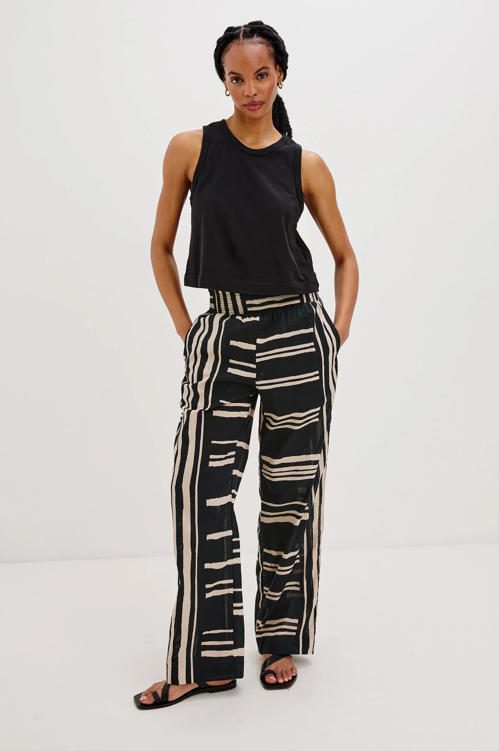 BRENDON PANT - ISLAND STRIPE – Image 4