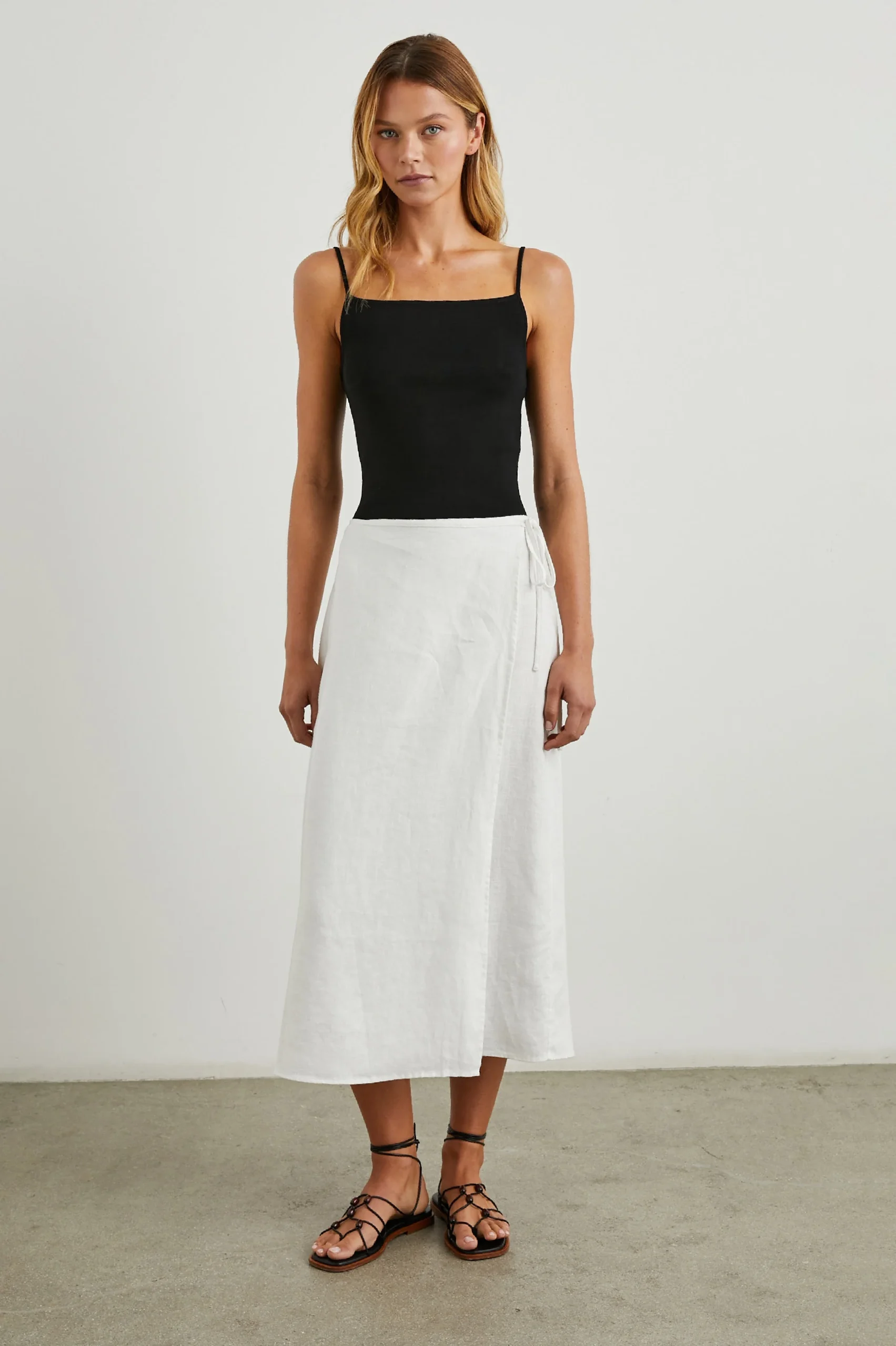 CARLY SKIRT - WHITE – Image 4