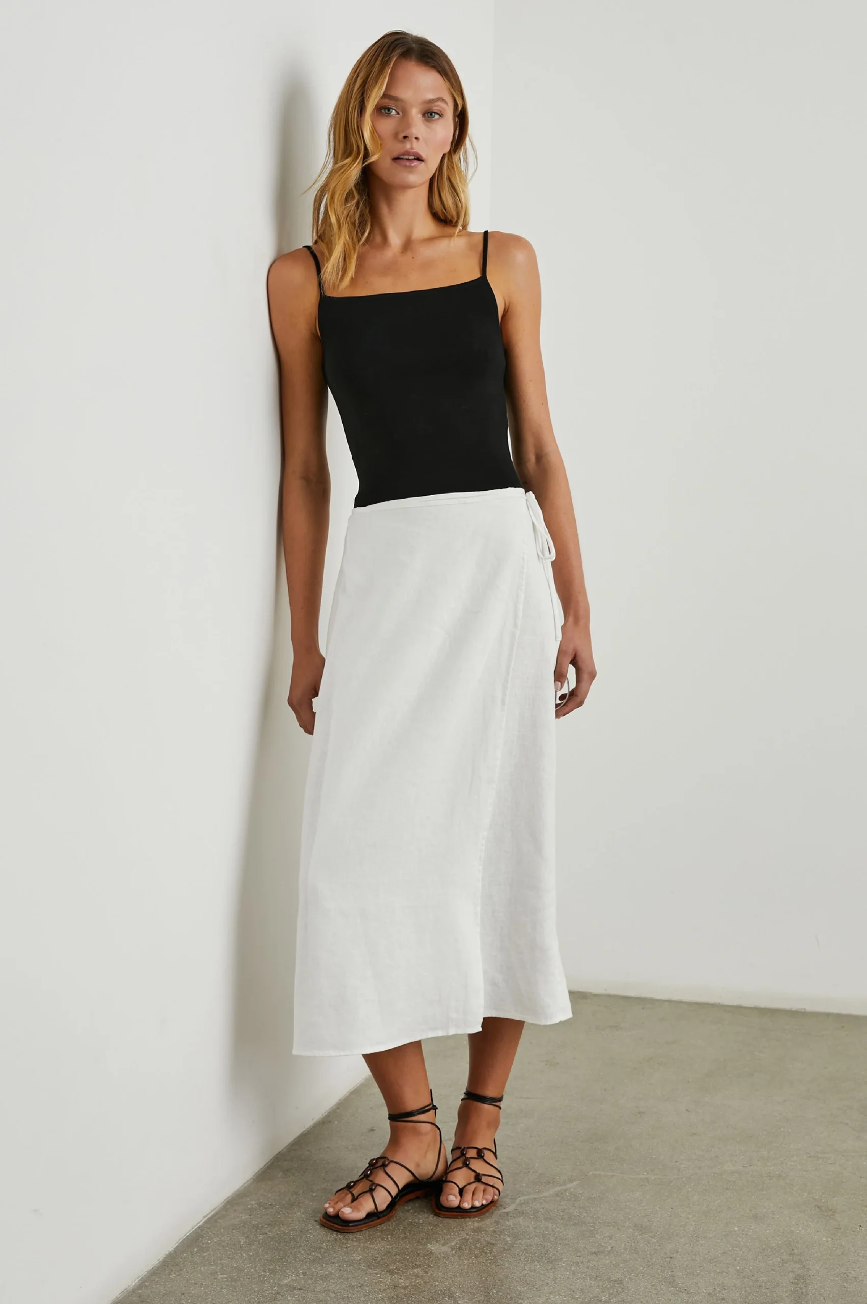 CARLY SKIRT - WHITE – Image 5
