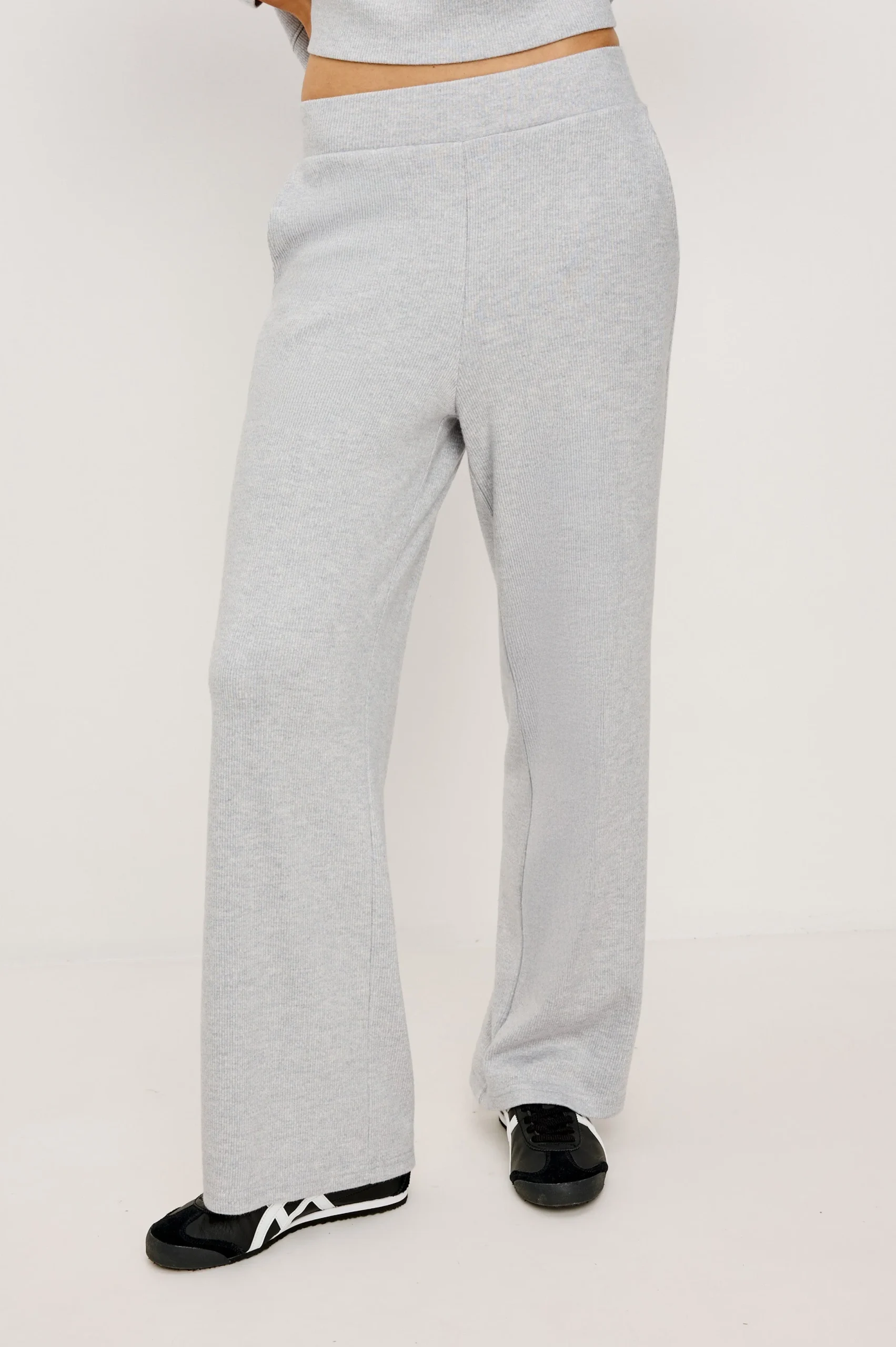 ELLERY SWEATPANT - HEATHER GREY BRUSHED – Image 2
