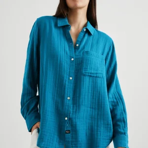 ELLIS SHIRT - TURKISH TILE