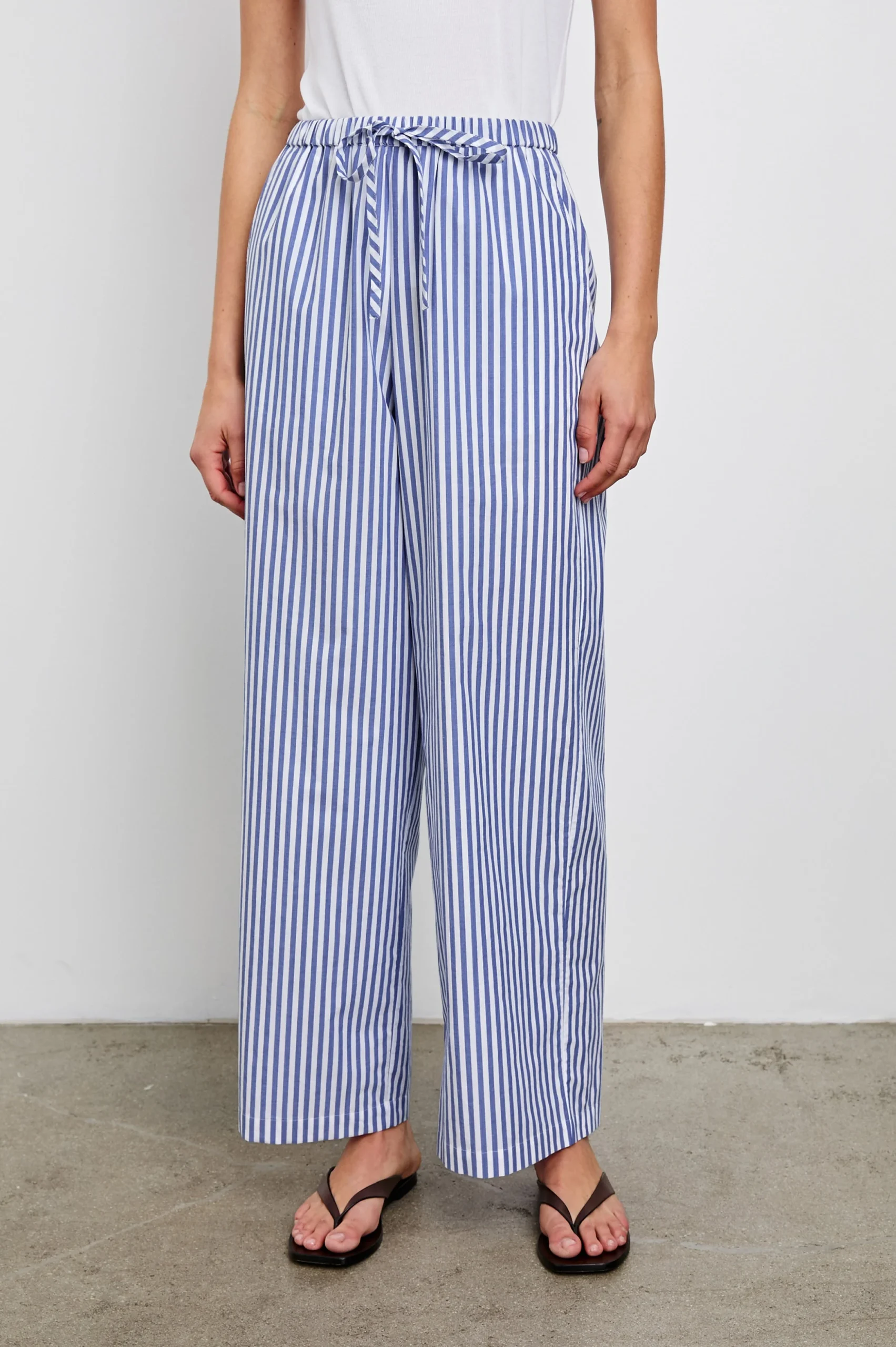 EMMIE PANT - MARINER WHITE STRIPE