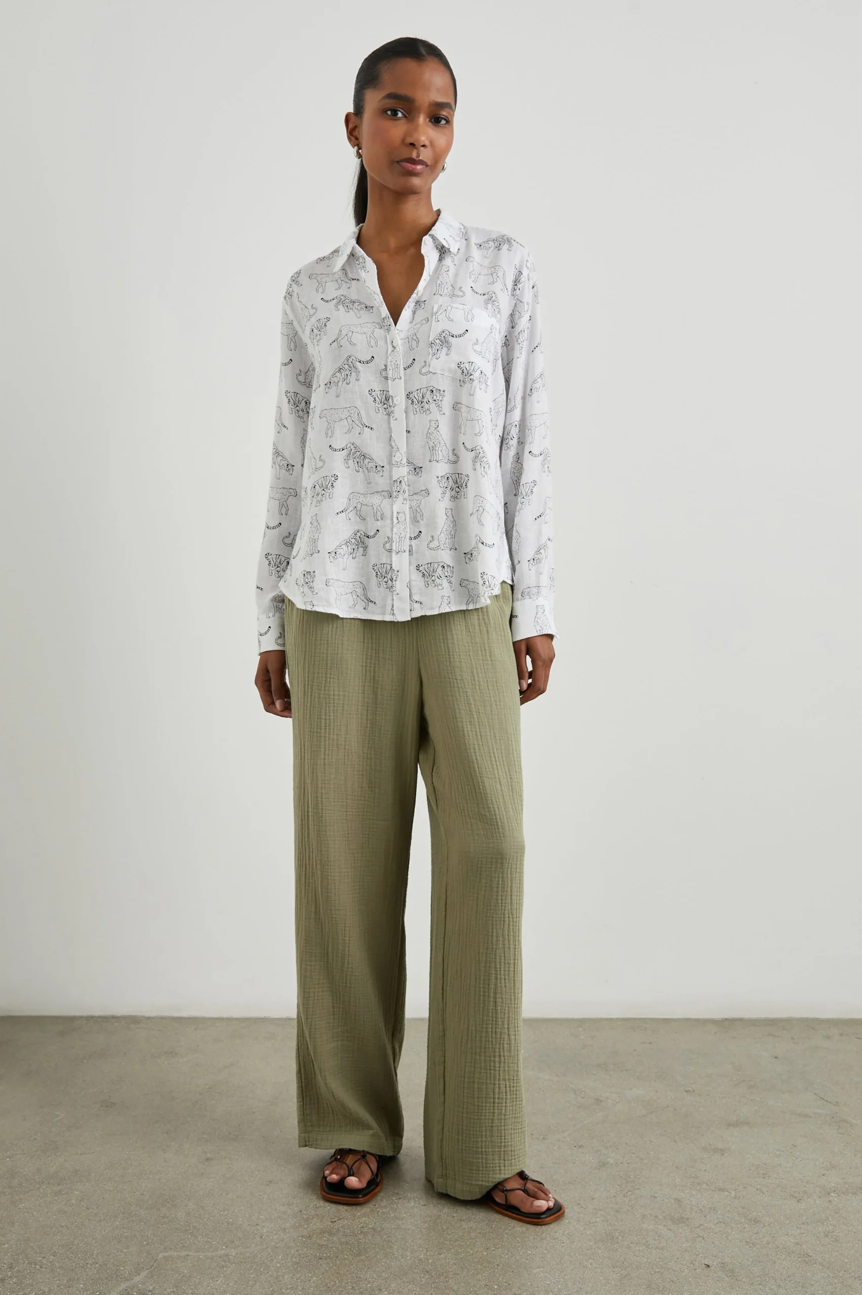 EMMIE PANT - GAUZE MERMAID – Image 4