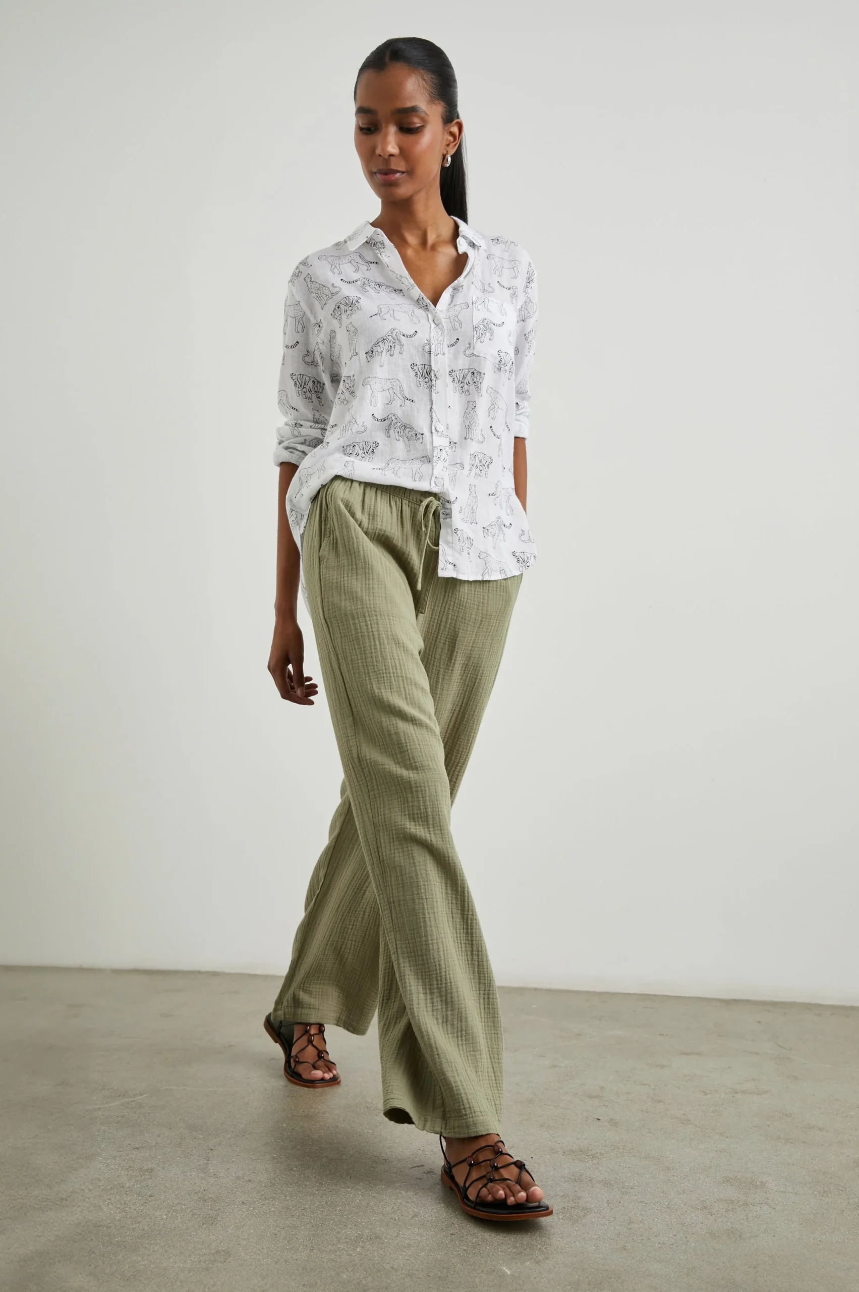 EMMIE PANT - GAUZE MERMAID – Image 5