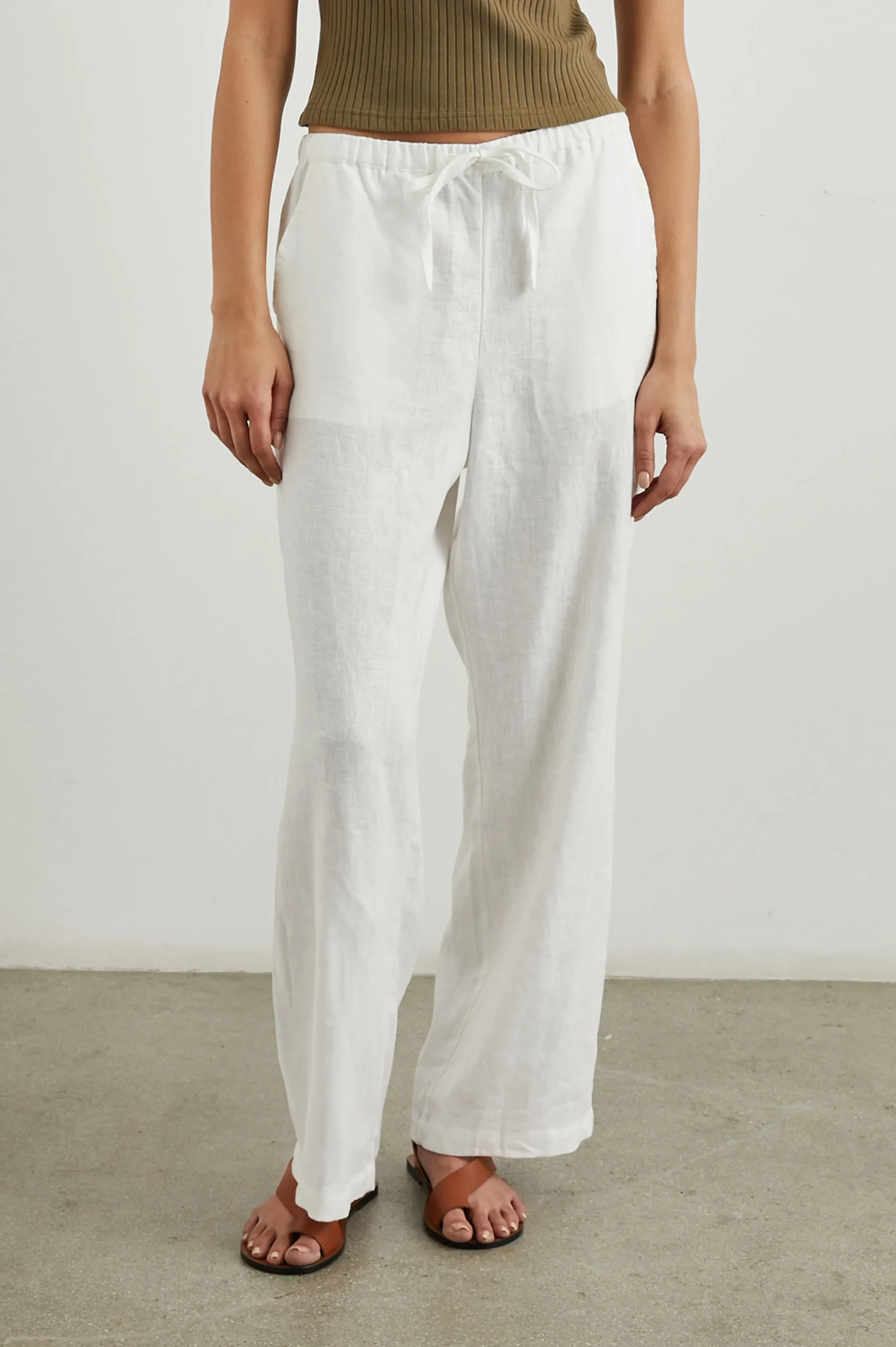 EMMIE PANT - WHITE – Image 2