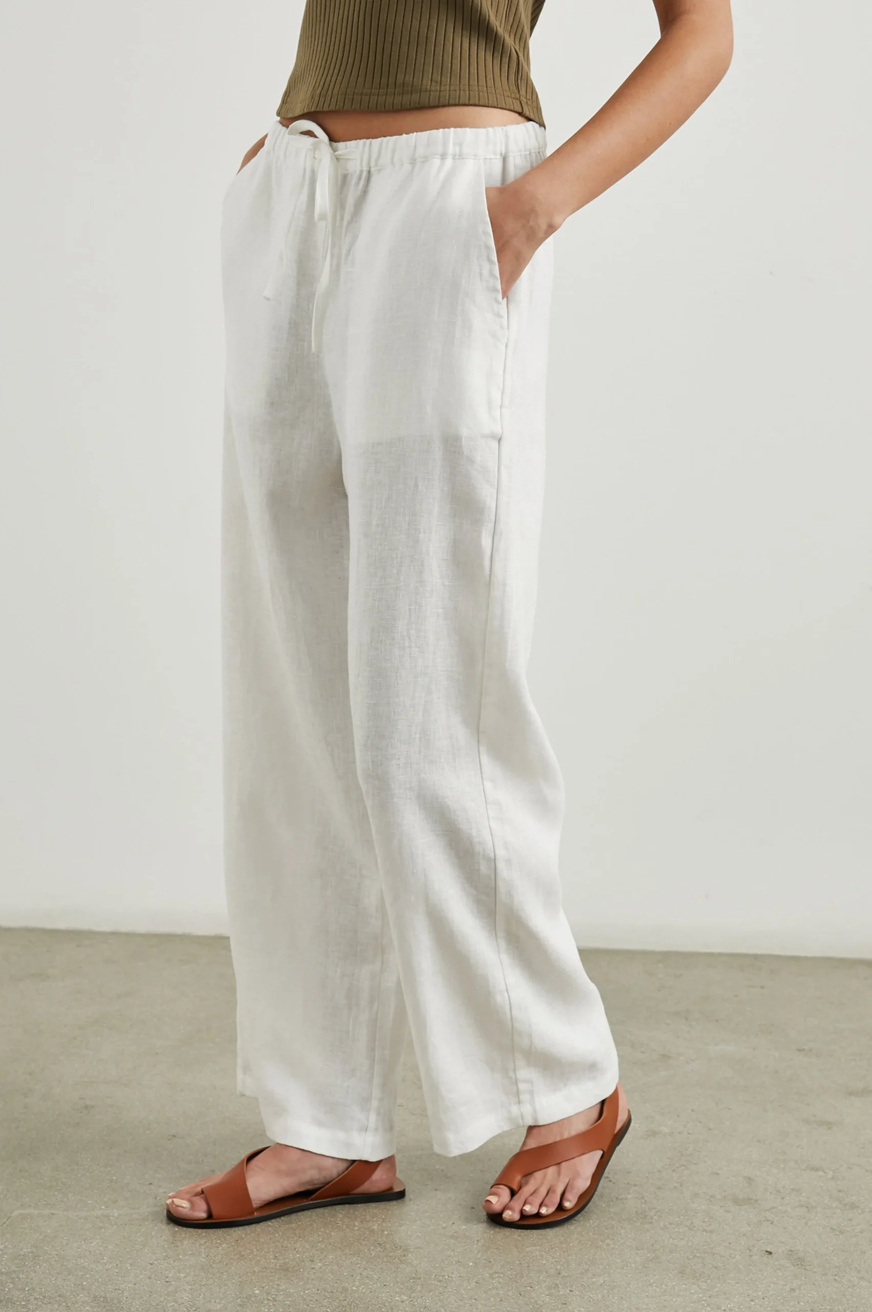 EMMIE PANT - WHITE – Image 3