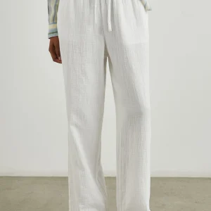 EMMIE PANT - GAUZE WHITE