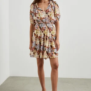 FIORELLA DRESS - PAINTED FLORAL