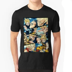 T-Shirt DBZ Goku et Vegeta
