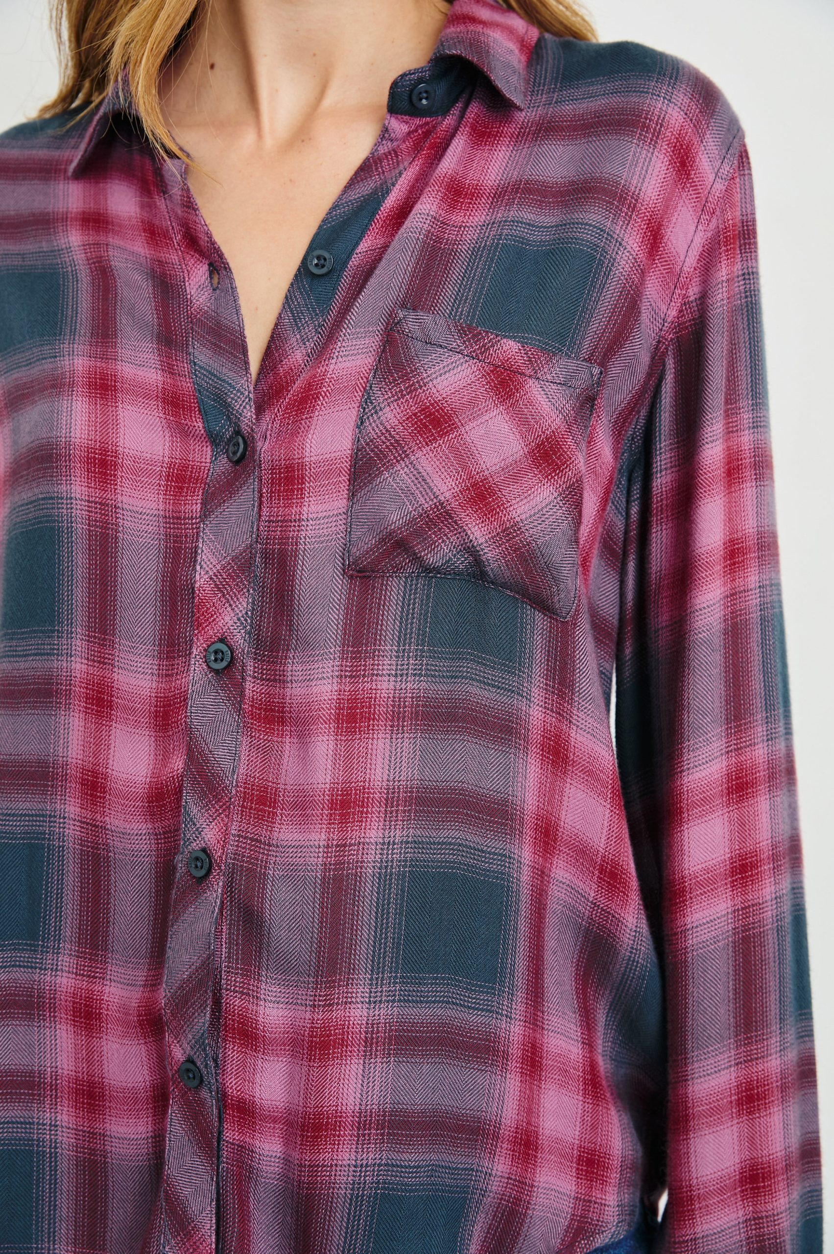 HUNTER SHIRT - DUSTY MAUVE EVERGREEN – Image 3