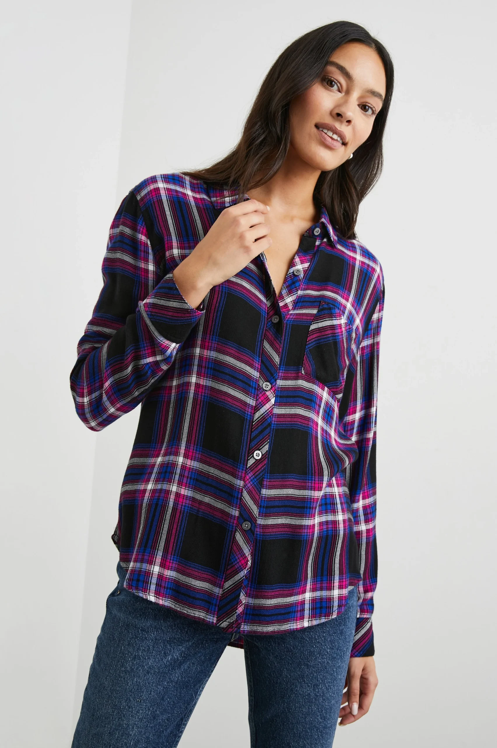 HUNTER SHIRT - ELECTRIC BLUE – Image 4