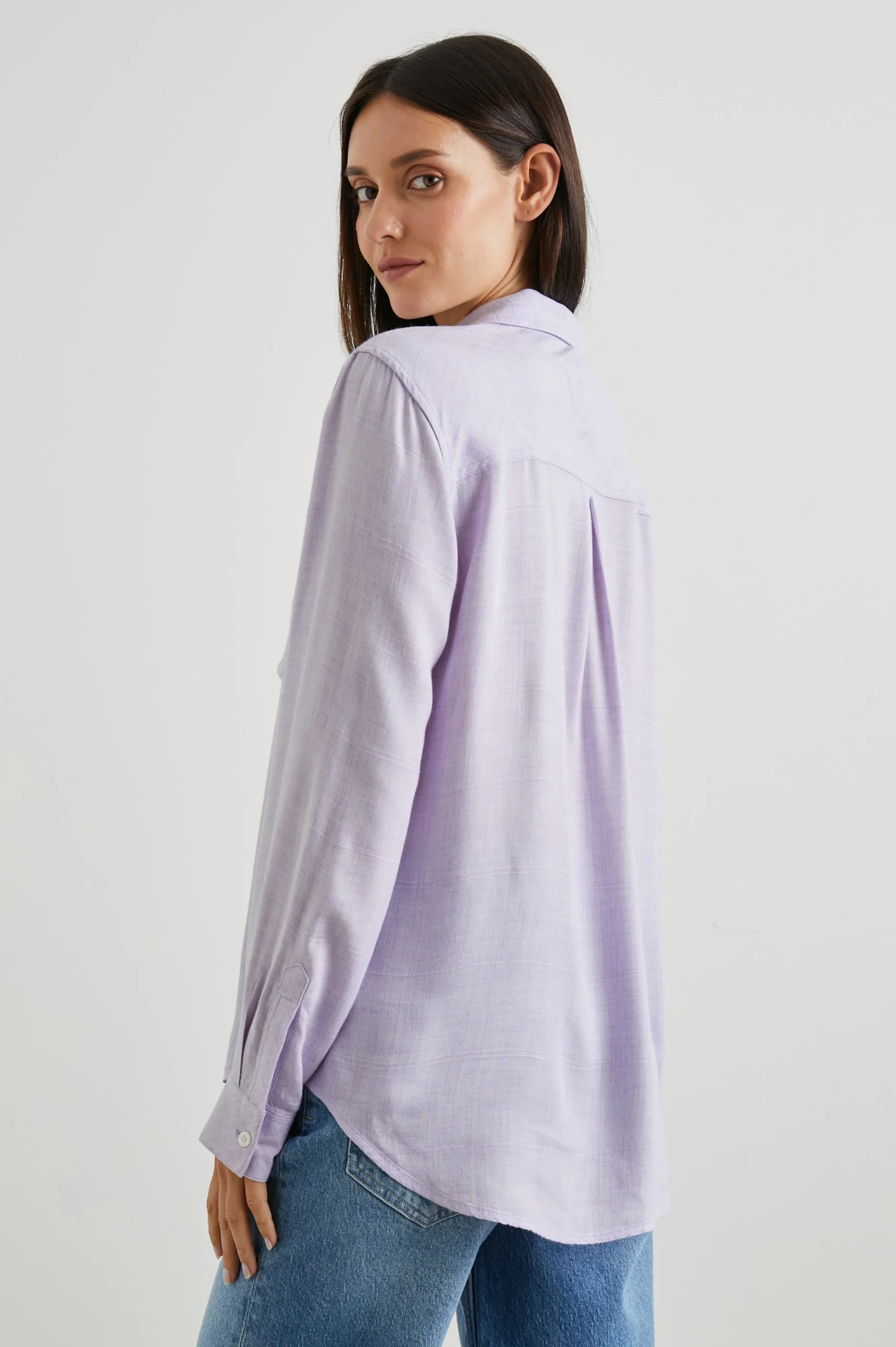 HUNTER SHIRT - LAVENDER HEATHER – Image 5