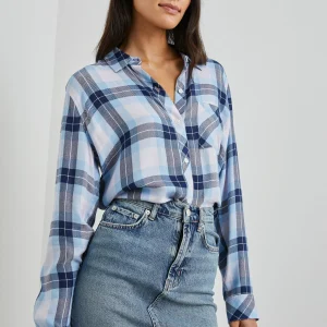 HUNTER SHIRT - LILAC CRYSTAL NAVY