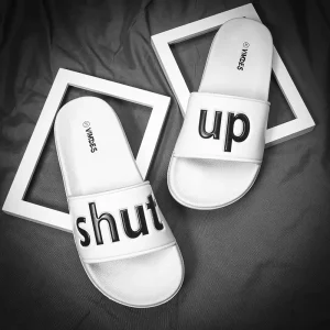 Claquettes Streetwear Shutup