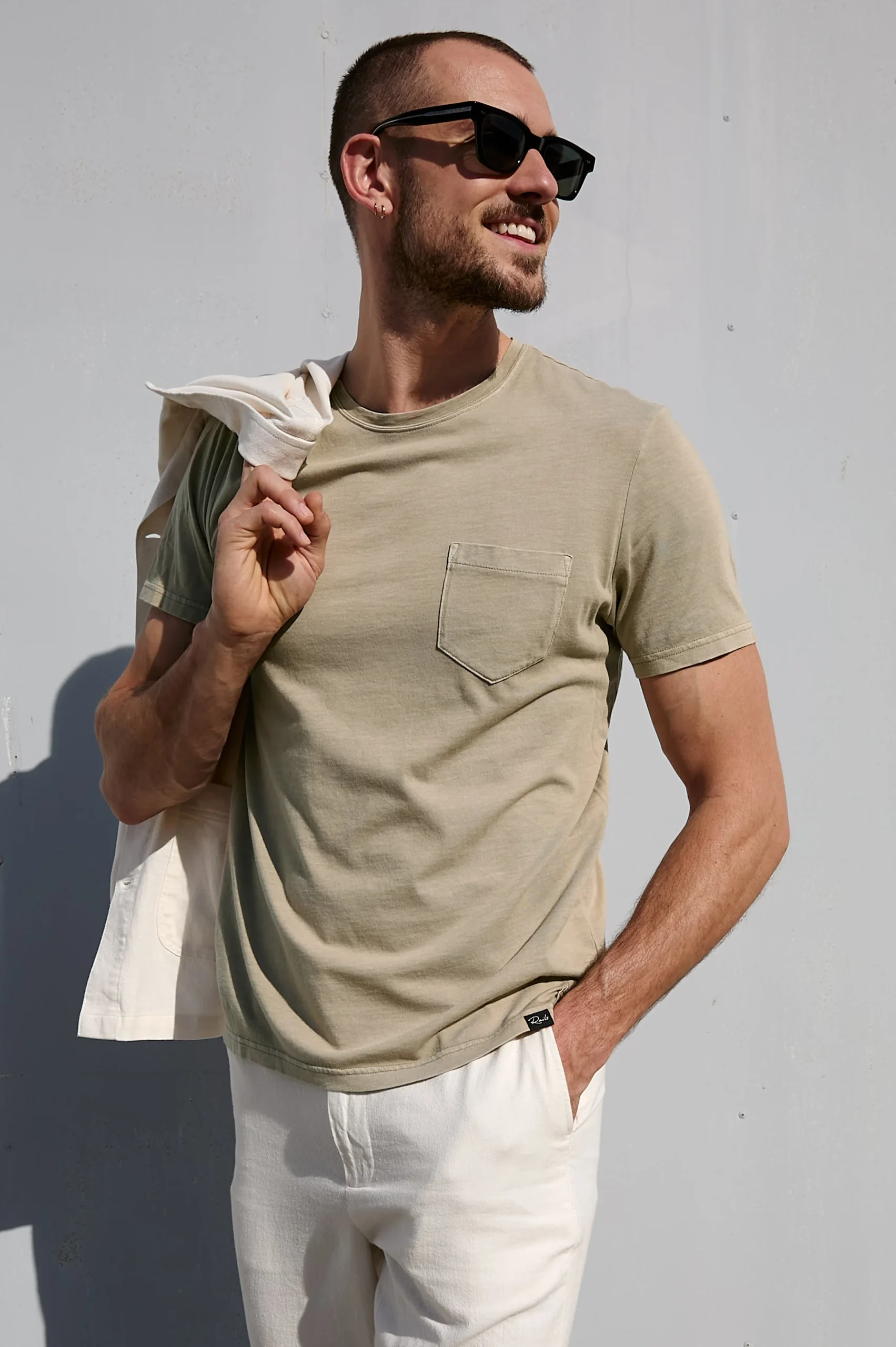 JOHNNY T-SHIRT - DESERT SAND – Image 6