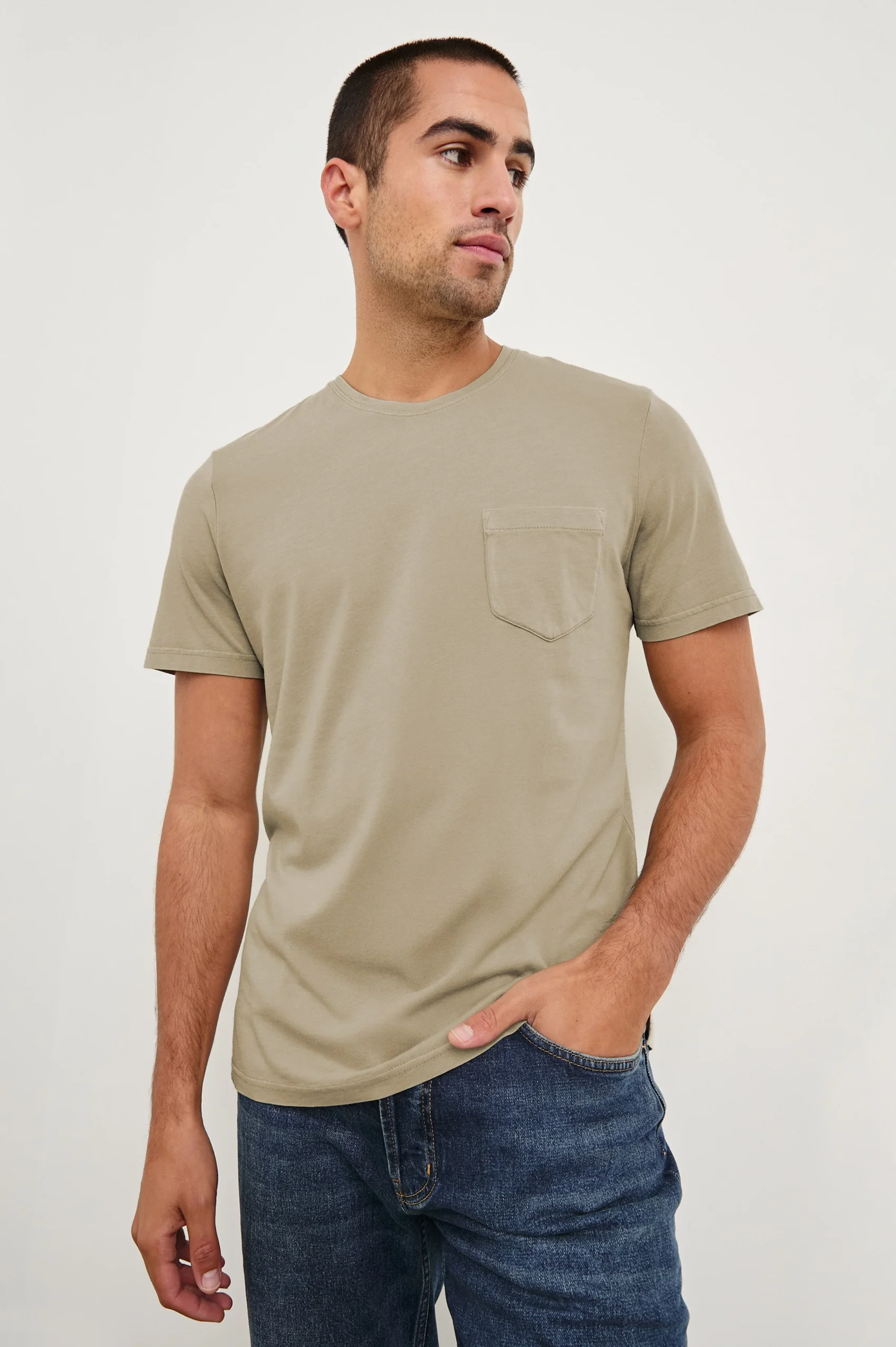 JOHNNY T-SHIRT - DESERT SAND – Image 2