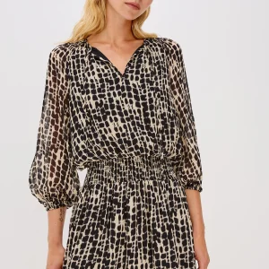 KARI DRESS - SPOTTED SHIBORI